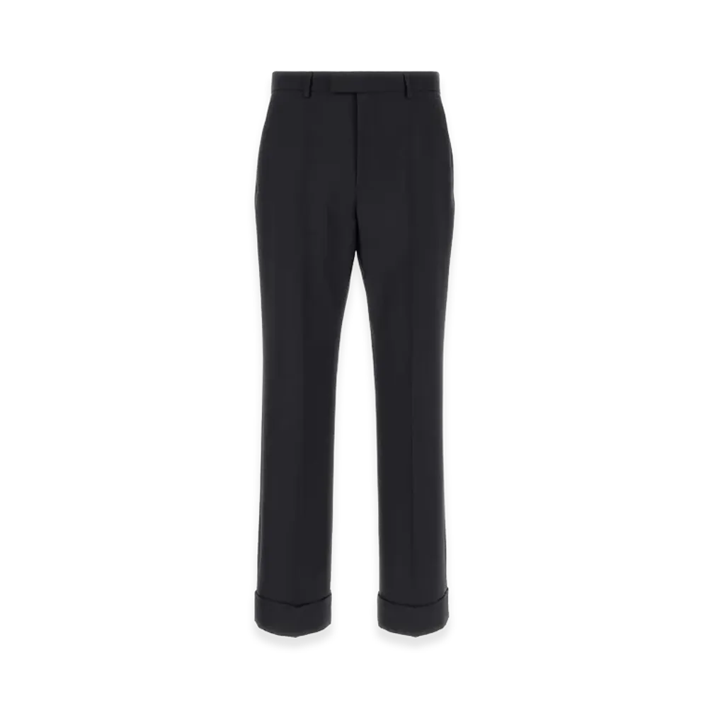 Valentino Wool Pant "Navy Blue"