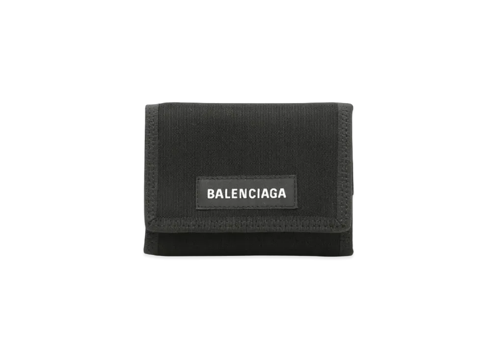BALENCIAGA Nylon Wallet "Black"