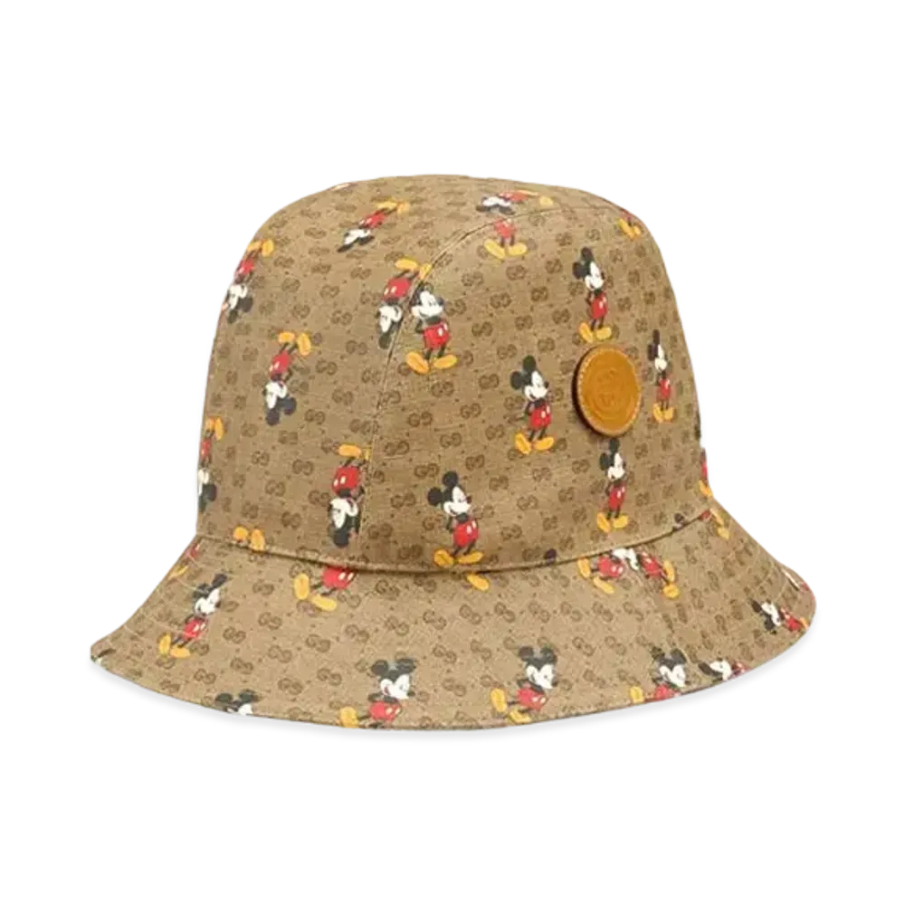 GUCCI x Disney GG Supreme Mickey Mouse Bucket Hat