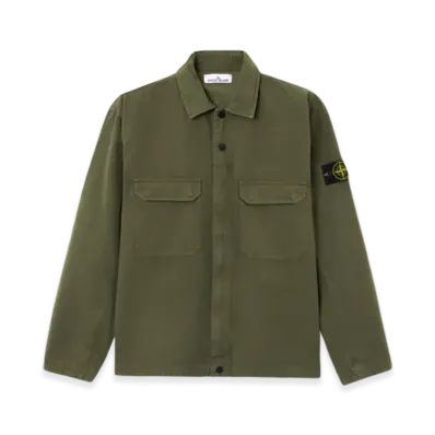 Stone Island 1200009 Organic Cotton Ripstop "Khaki"