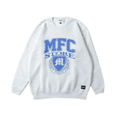 MFC STORE Mfc Store College Logo Crewneck "Ash"