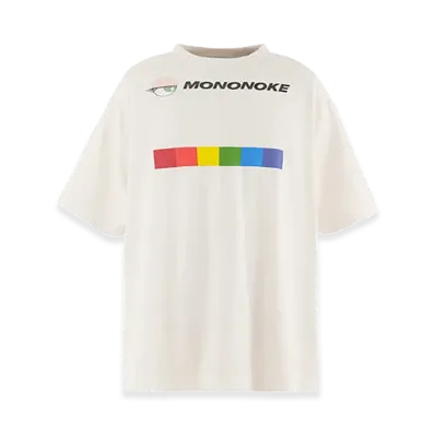 mononoke made SS T-Shirt/Mononoke Rainbow "White"