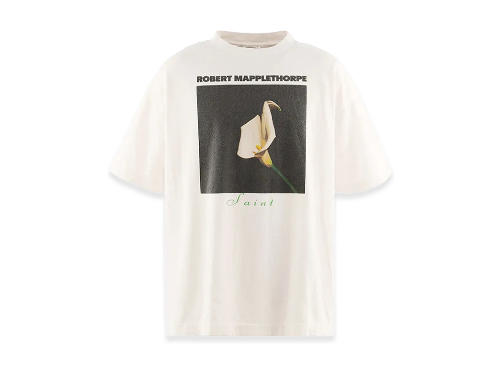 SAINT Mxxxxxx x Robert Mapplethorpe MT SS T-Shirt/Calla Lily "White"