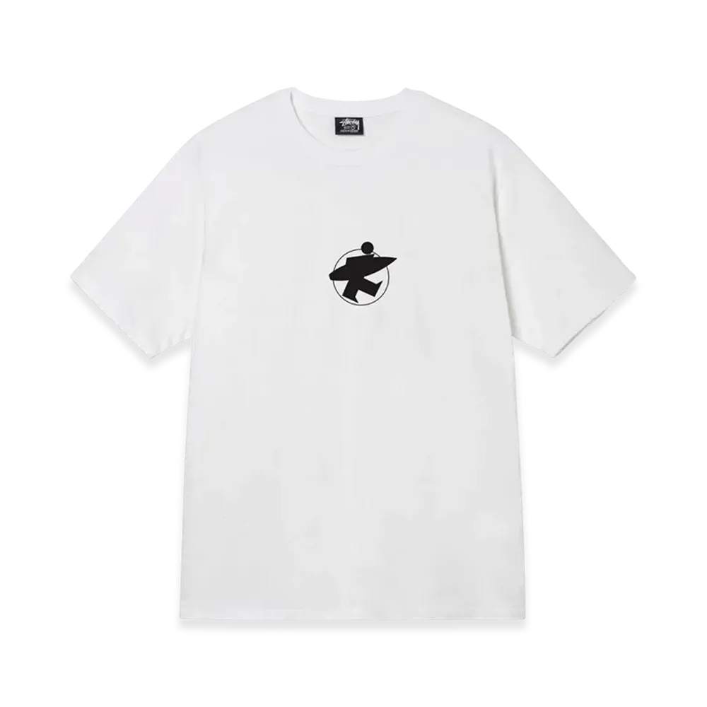 Stussy Surf Stock Tee "White"