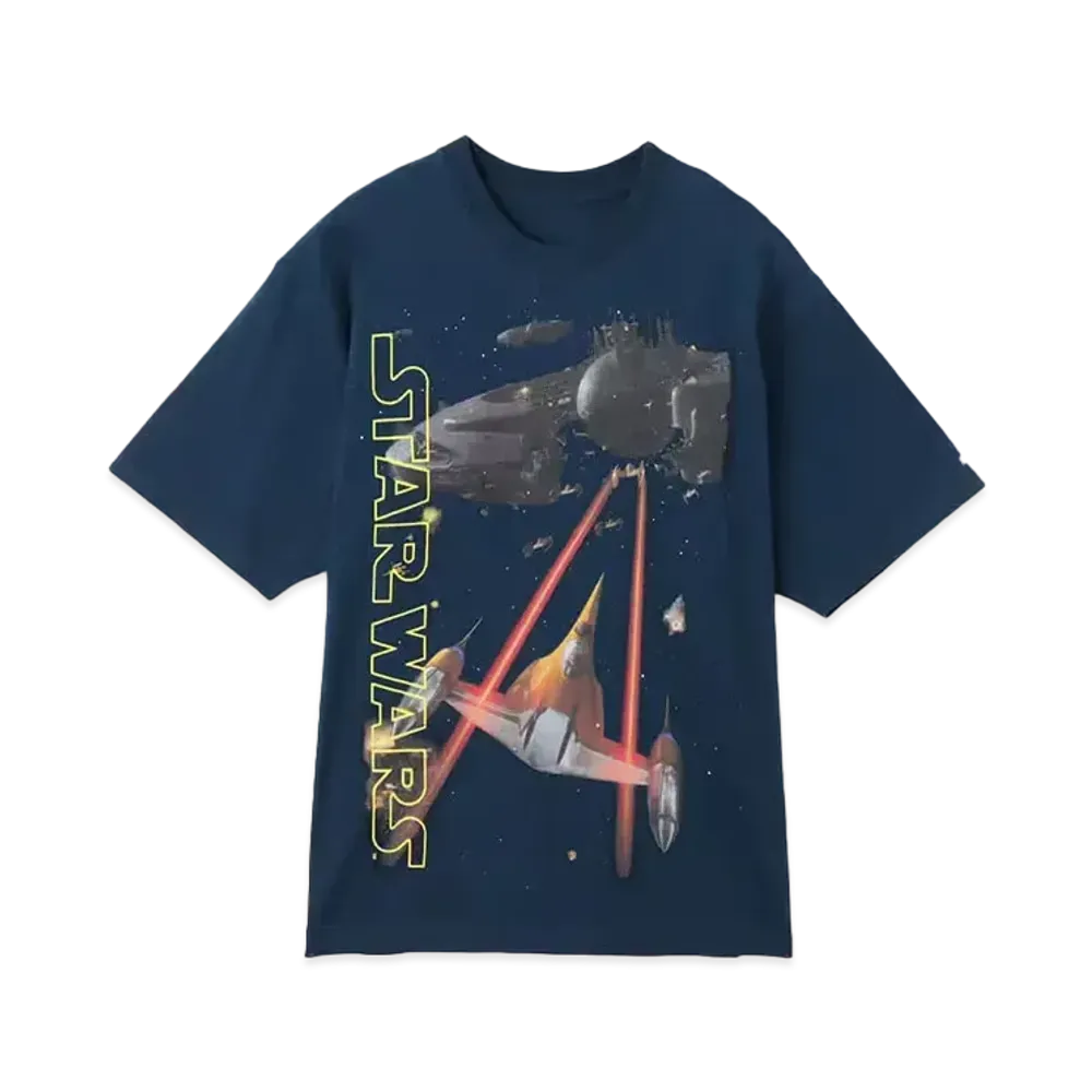 atmos STAR WARS Planet / T-shirt "Navy"