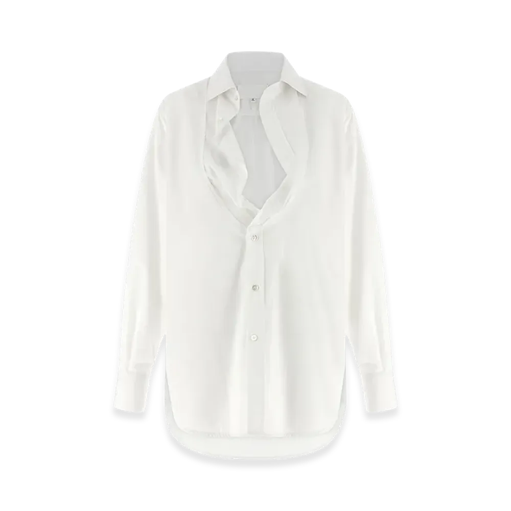 Maison Margiela Women's Poplin Shirt "White"