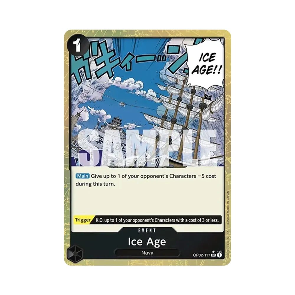 氷河時代 UC :フルアート [OP02-117]【英語版】(プレミアムブースター「ONE PIECE CARD THE BEST」)