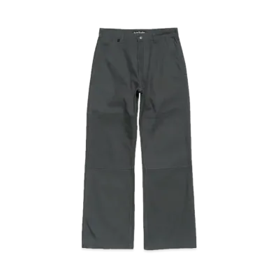 Acne Studios Patch Canvas Trousers "Dark Gray"