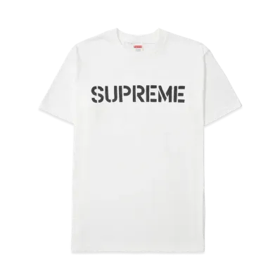 Supreme Hard Tee "White"