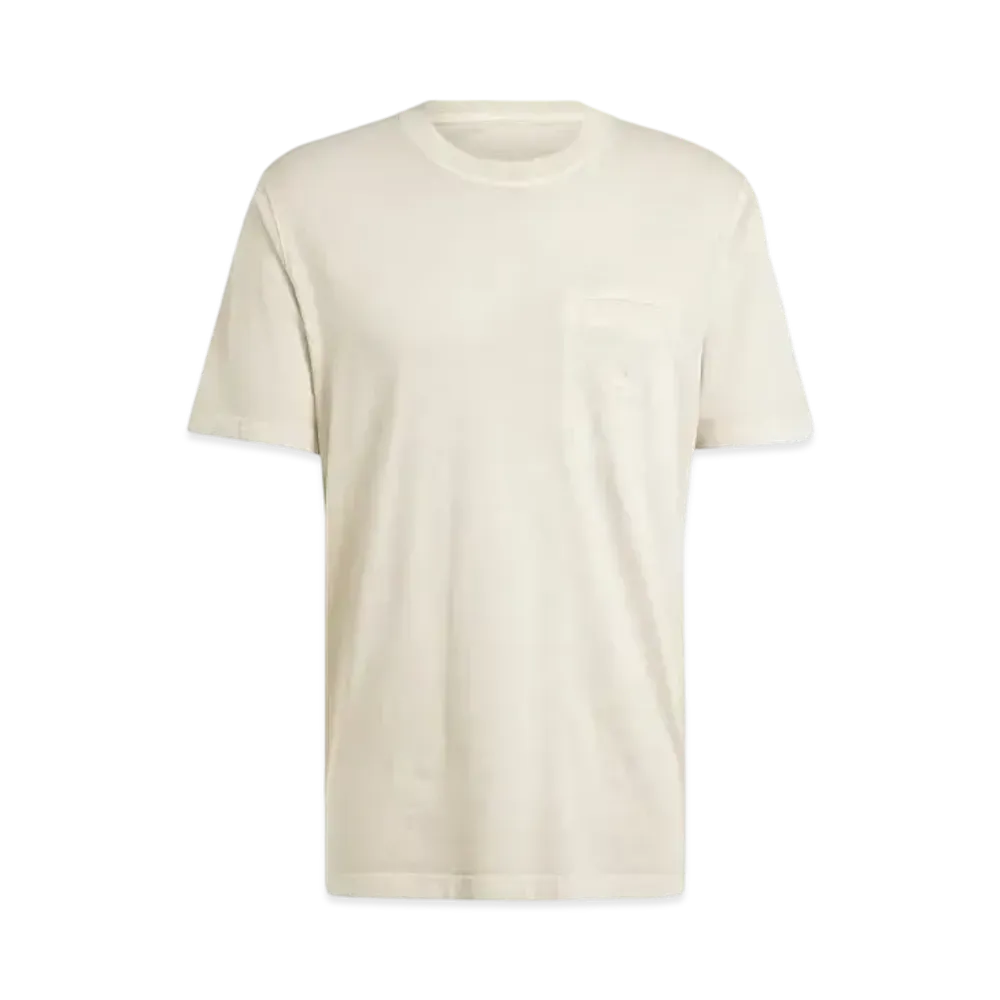 adidas Trefoil Essentials+ Dyed Pocket T-Shirt "Putty Grey"