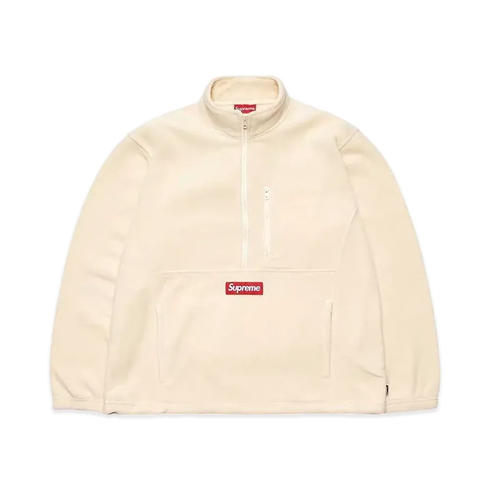 Supreme Polartec Half Zip Pullover "Natural"