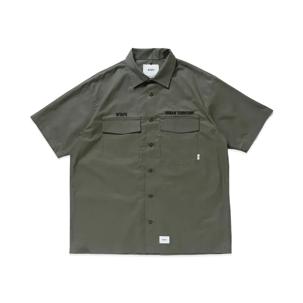 WTAPS Buds / SS / Cotton. Twill "Olive Drab"