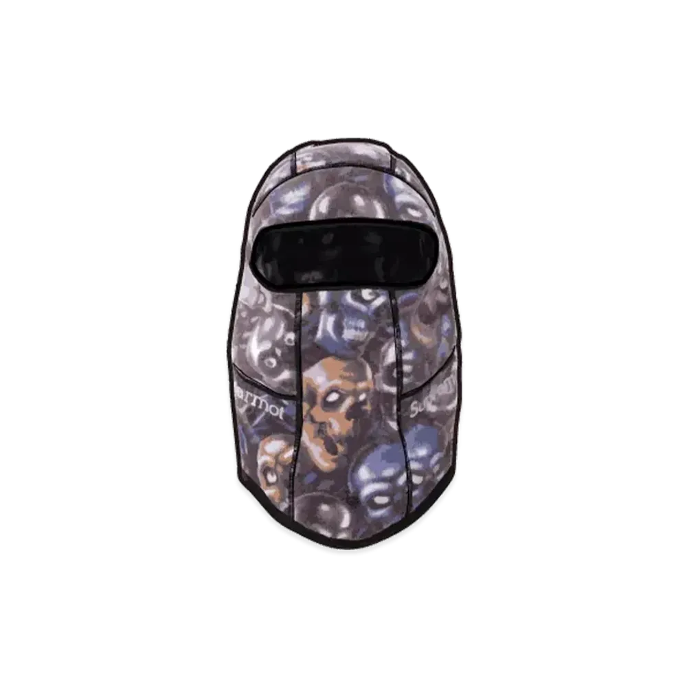 Supreme x Marmot Fleece Balaclava "Skull Pile"