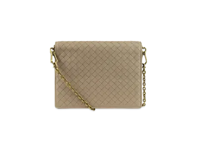 Bottega Veneta Shoulder Wallet Chain "Grey"