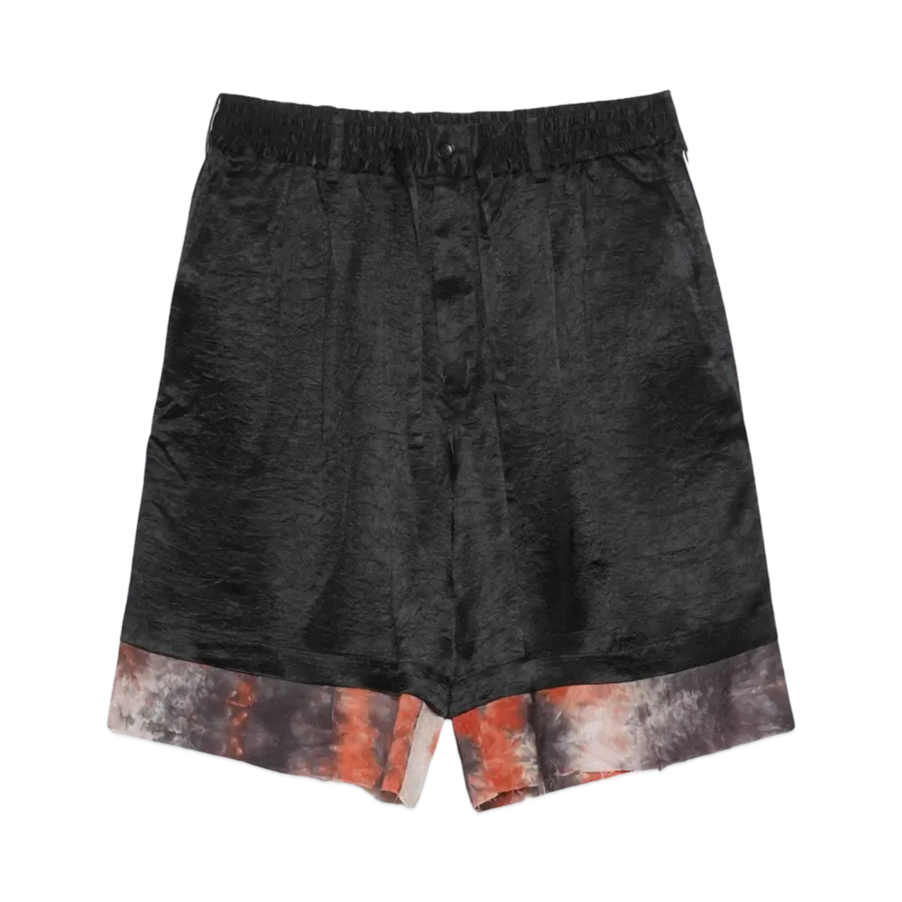 MAHITO MOTOYOSHI Cupra chusen docking half pants "BlackxRed"