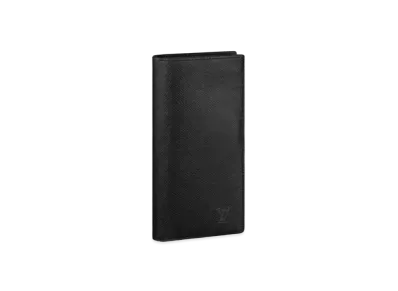 Louis Vuitton Brazza Wallet Taiga "Noir"