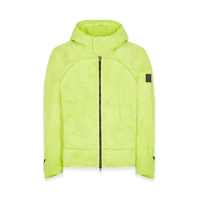 Stone Island Shadow Project 40426 Nylon Metal In Econyl Regenerated Nylon with Waffle Print Effect TC Short Parka - 23SS "Pistachio Green"