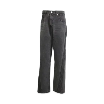 adidas Adilenium Season 3 Loose Fit Denim Pants "Black"