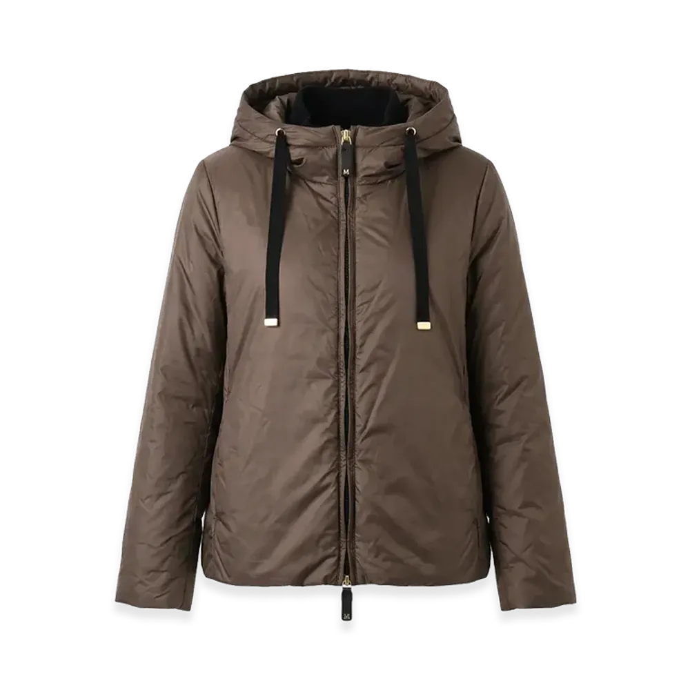 Max Mara Women's The Cube Greenh Quilted Jacket "Brown"