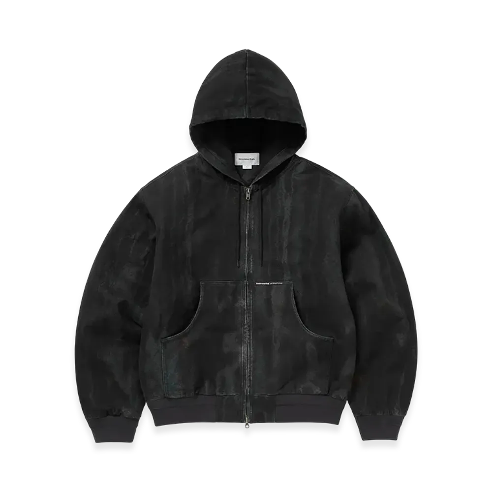 thisisneverthat Blurred Hooded Jacket "Black"