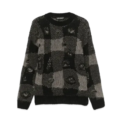 OUR LEGACY Sonar Roundneck "Black" M4243SBD