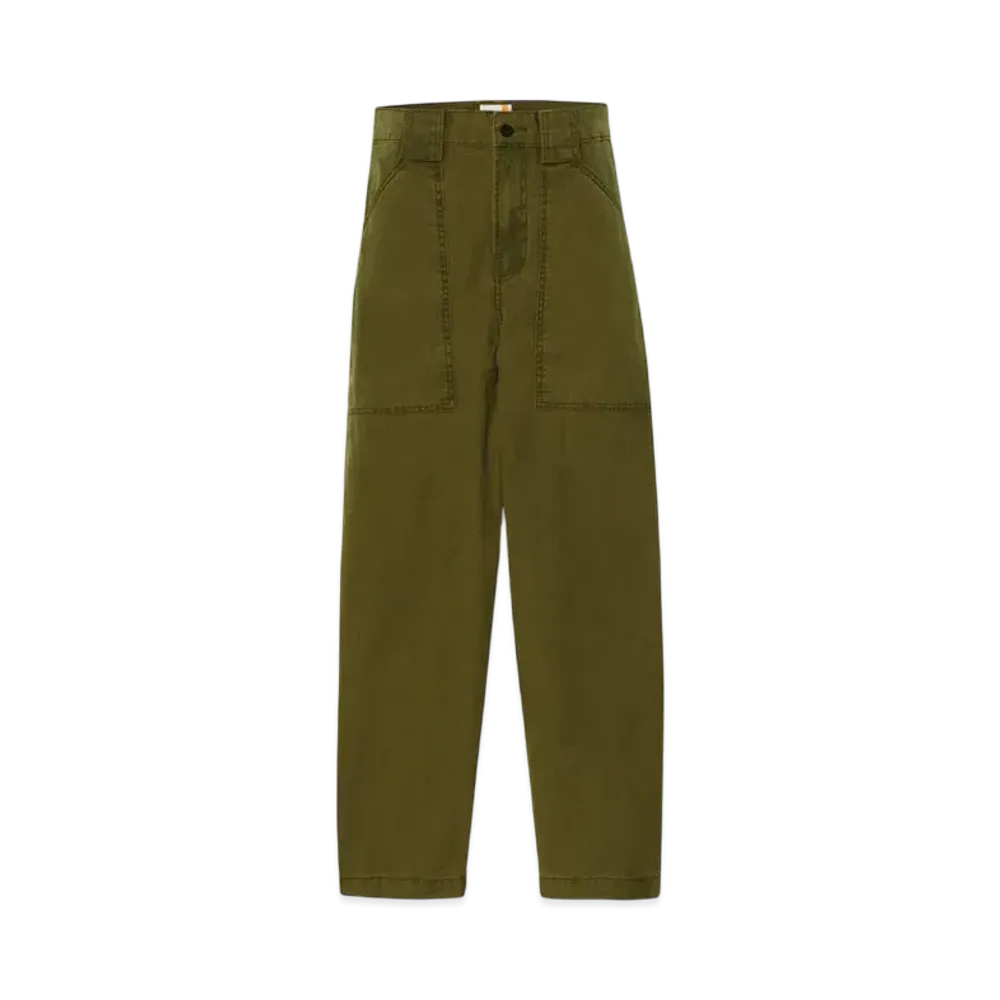 Timberland Men's Goffs Town Garment Die Oxford Fatigue Pants "Dark Olive"