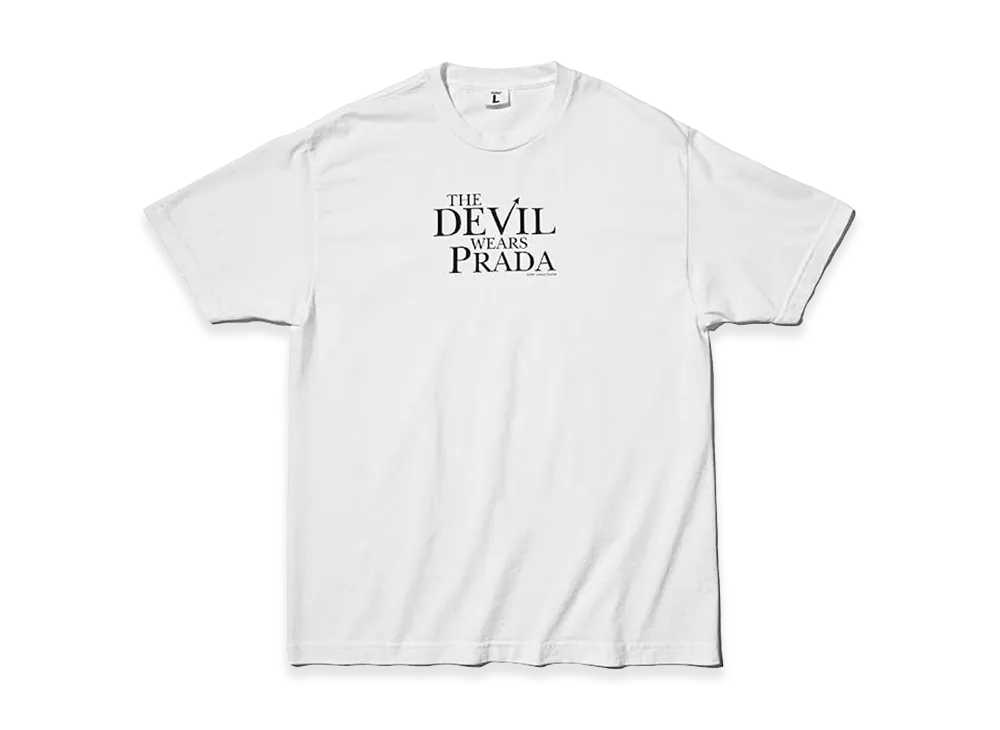 weber x The Devil Wears Prada T shirt (Andy) "White/Black"