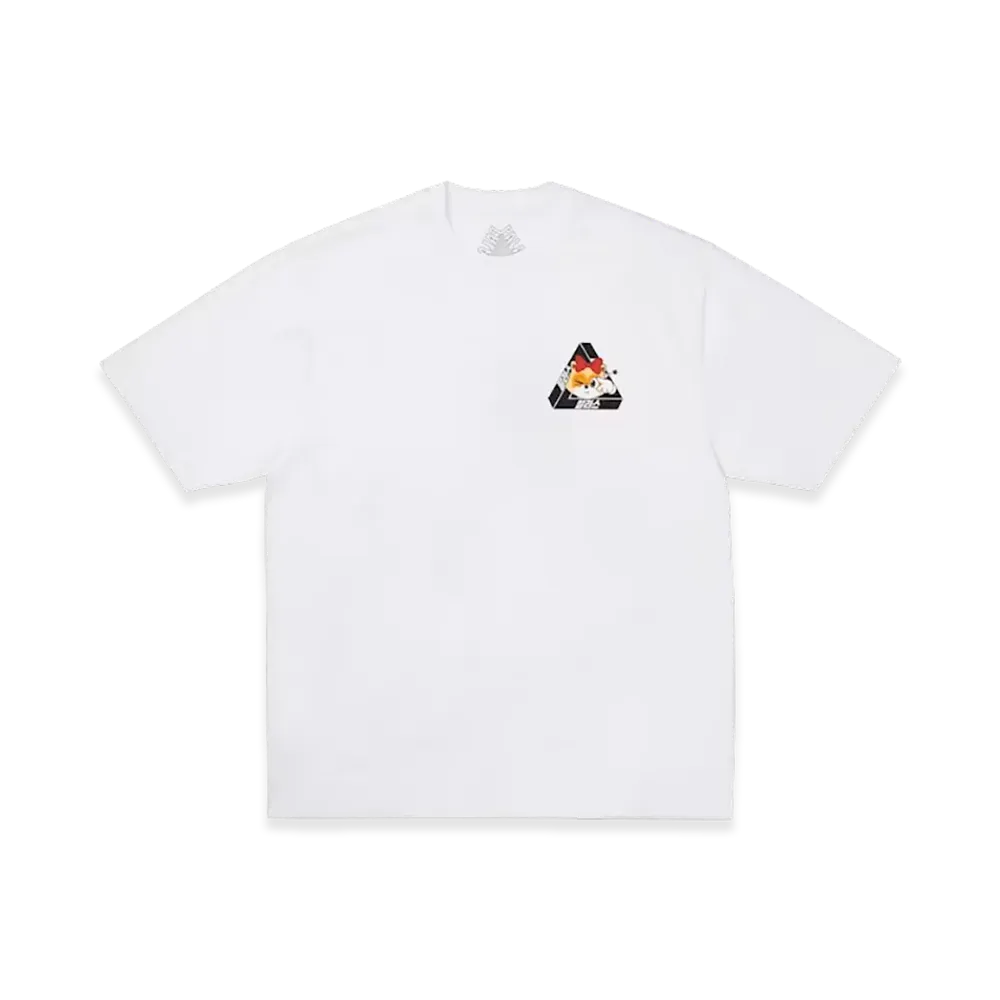 PALACE JAMSIL Seoul 3 Lotte Tri-Ferg T-Shirt "White"
