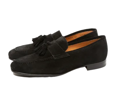 Berwick Tassel Loafer HO254 Suede "Black" 5094GOSGBK