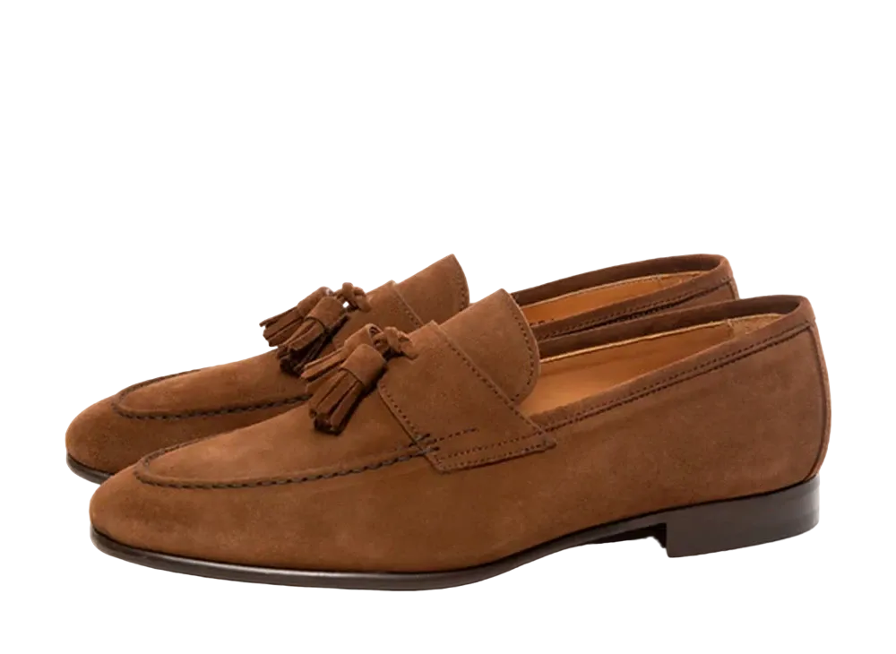 Berwick Tassel Loafer HO254 Suede "Brown" 5094GOSGBR
