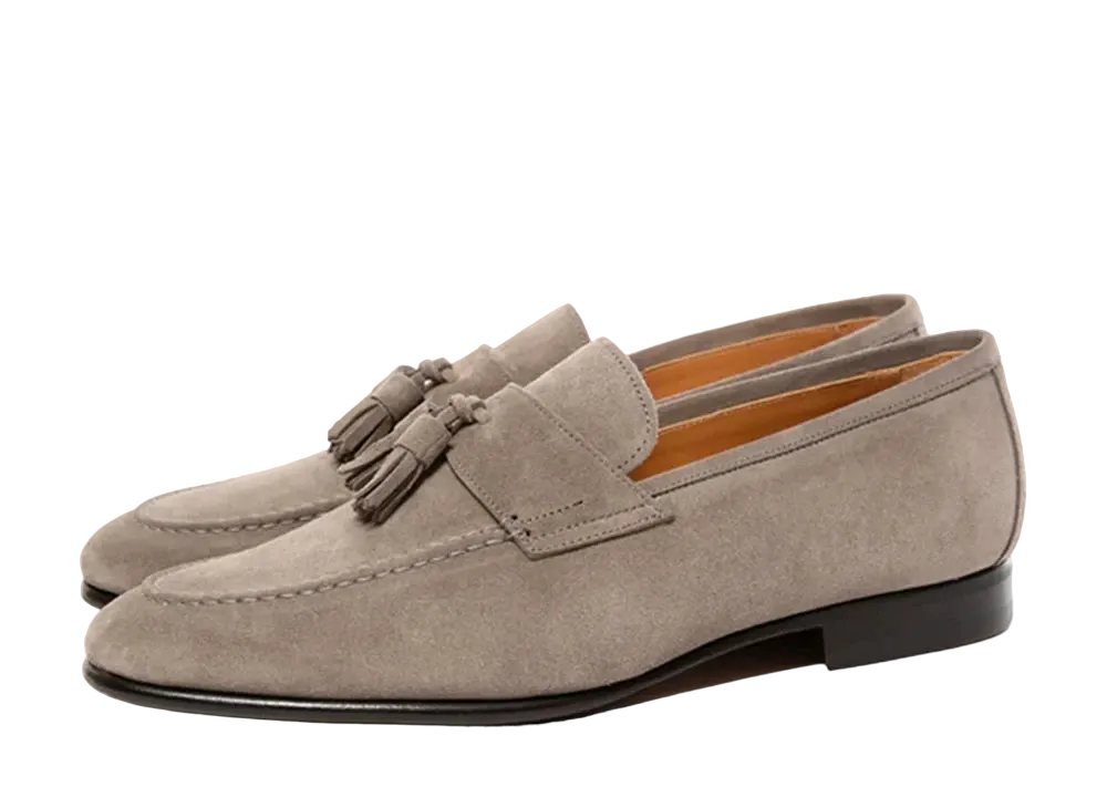 Berwick Tassel Loafer HO254 Suede "Grey" 5094GOSGGR