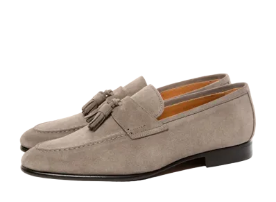Berwick Tassel Loafer HO254 Suede "Grey" 5094GOSGGR