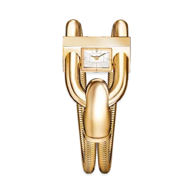 Van Cleef & Arpels Cadenas watch "18K Yellow gold/Mother-of-pearl"