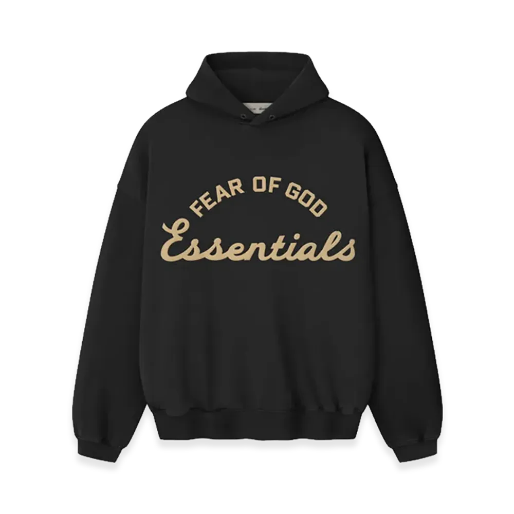 FEAR OF GOD ESSENTIALS Training 90s Hoodie "Faded Black"