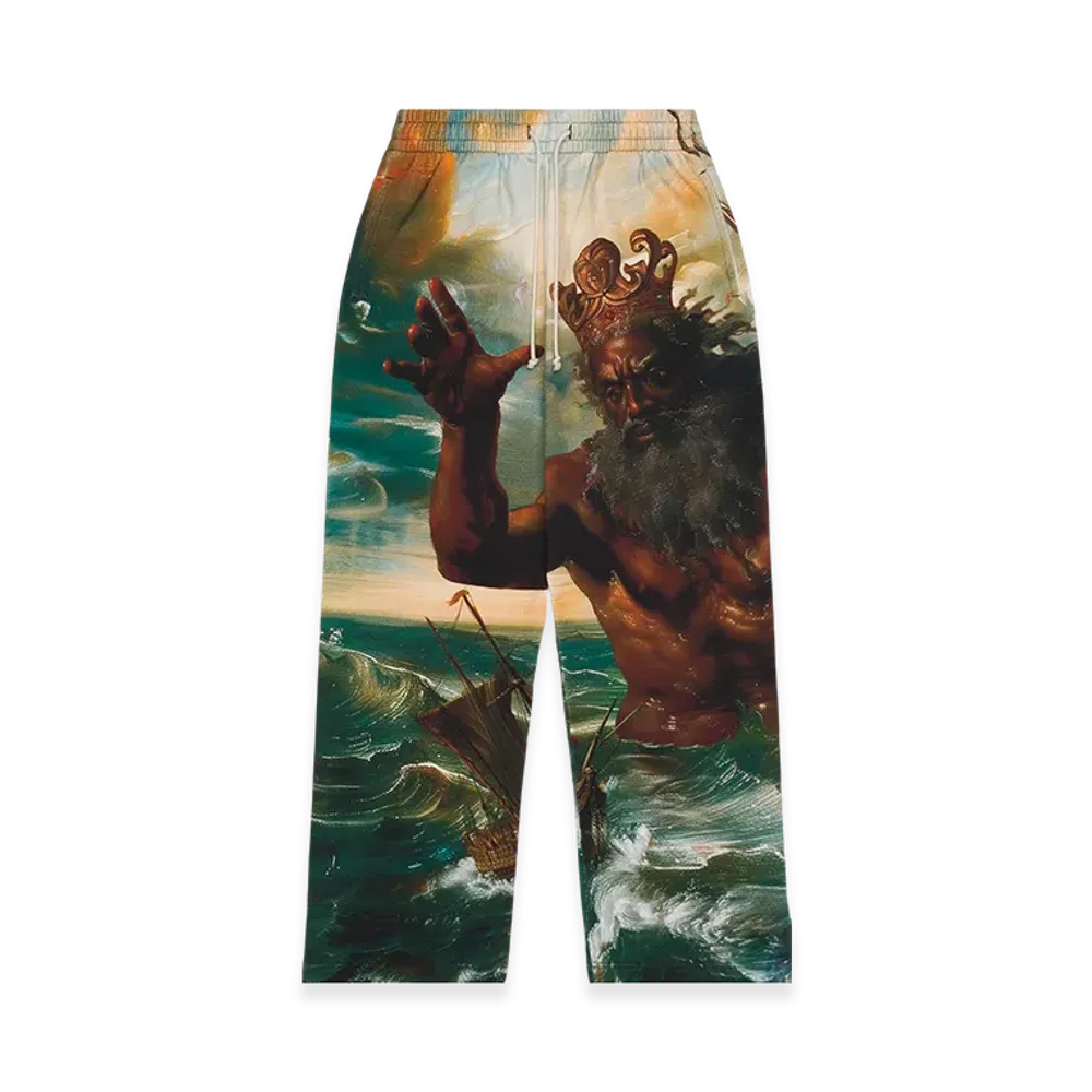 DENIM TEARS Poseidon's Revenge Sweatpants "Multi"