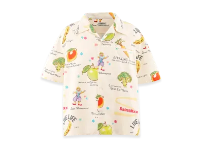 SAINT Mxxxxxx x Sean Wotherspoon SW Open Collar Shirt "White"