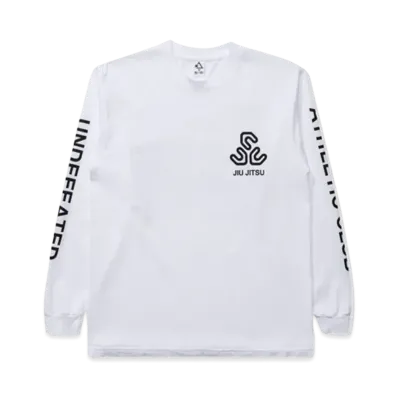 UNDEFEATED UACTP Jiu Jitsu Manual L/S Tee "White"