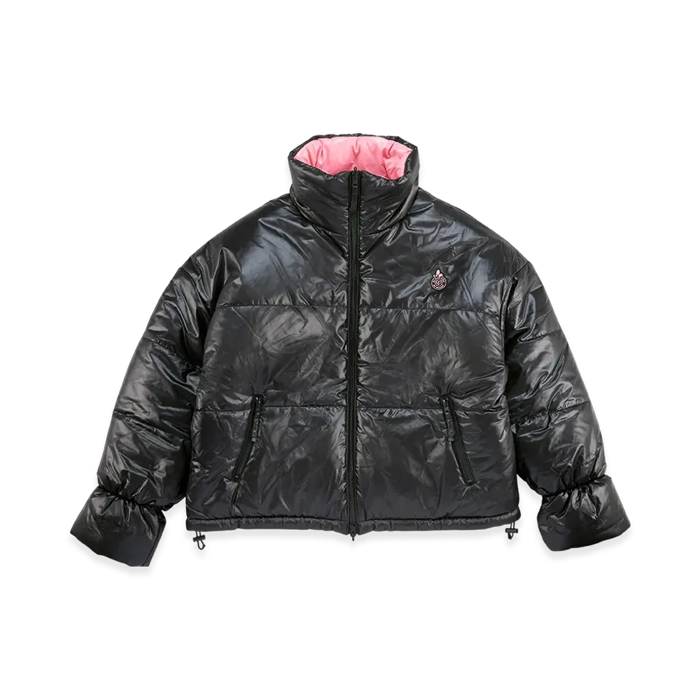 BLACKPINK x My Melody Cropped Puff Jacket "Black/Pink"