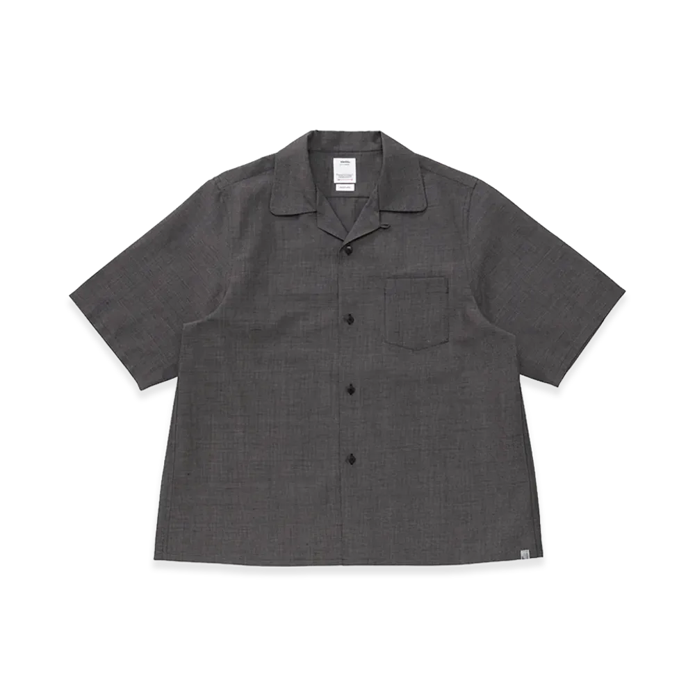 visvim Keesey SP Shirt S/S (W/Si/Li) "Navy"