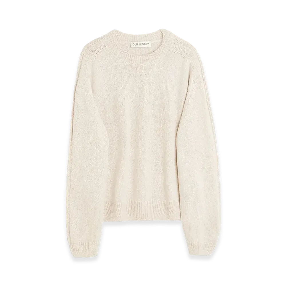 OUR LEGACY True Roundneck "Oyster Cherub Silk"