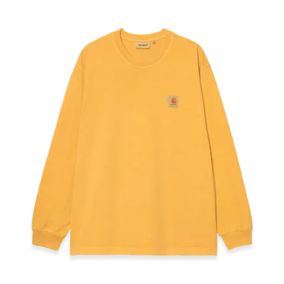 Carhartt WIP L/S Vista T-Shirt "Winter Spice(Garment Dyed)"