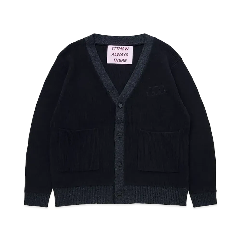 TTT MSW Lame Cardigan "Black"