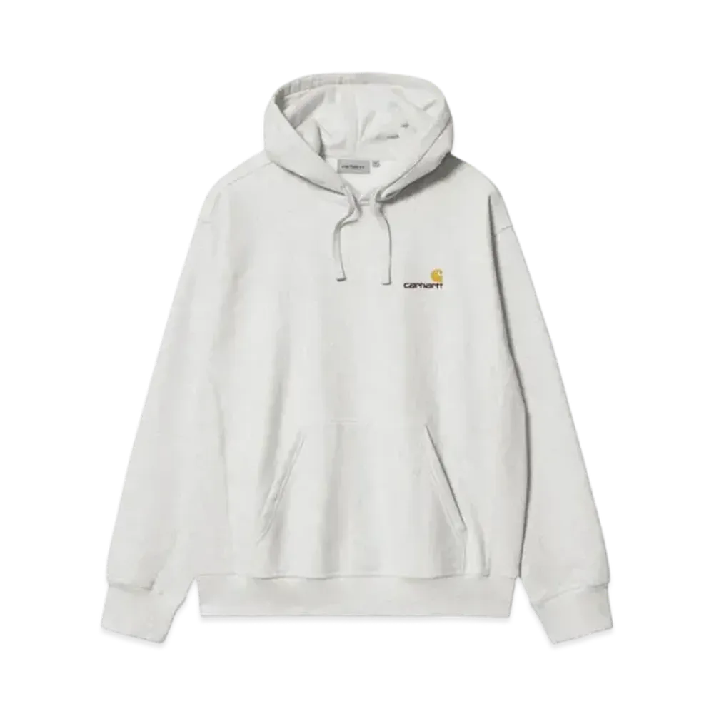 Carhartt WIP Hooded American Script Sweat "Ash Heather"