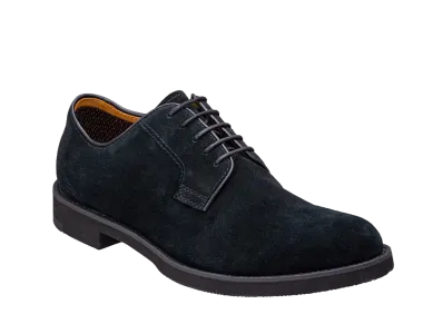 REGAL Plain Toe Calf Leather Suede "Black" 50ALBAW EE