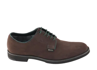 REGAL Plain Toe Calf Leather Suede "Dark Brown/Green" 50ALBB EE
