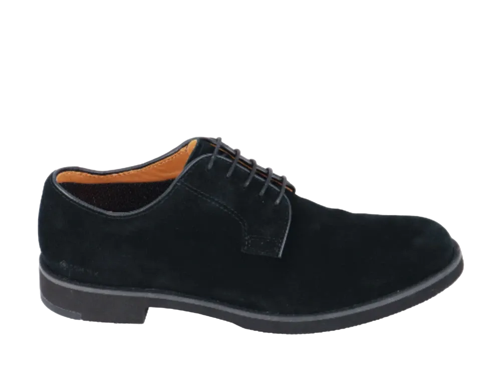 REGAL Plain Toe Calf Leather Suede "Black" 50ALBJ EE