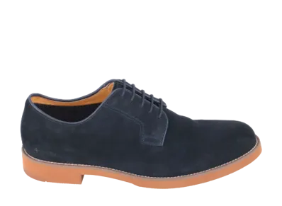 REGAL Plain Toe Calf Leather Suede "Navy" 50ALBJ EE