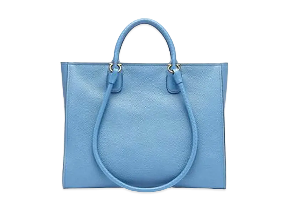 Salvatore Ferragamo Gancio Tote Bag "Chambray"