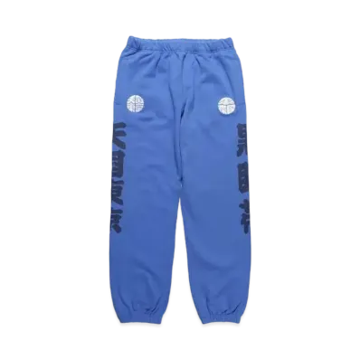 Black Eye Patch WACKO MARIA Sweat Pants "Blue"