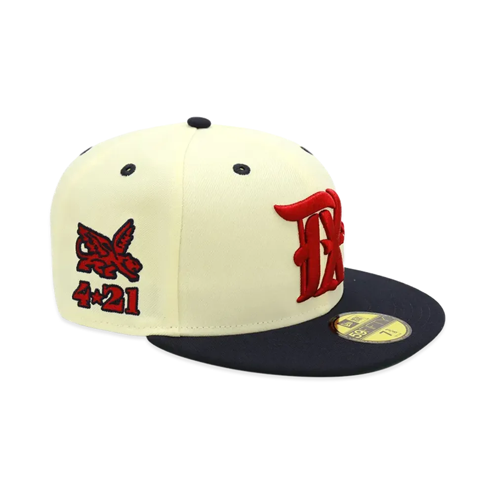 NEW ERA x THE CAP 59Fifty The Cap City Connect Texas Rangers "Chrome White/Navy"